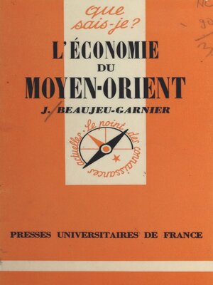 cover image of L'économie du Moyen-Orient